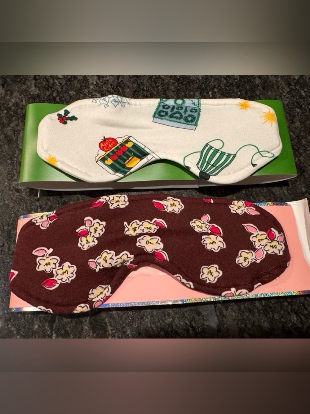 kate spade Floral and Graphic Sleep Masks